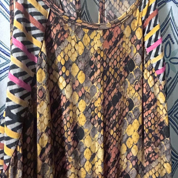 Anthropologie BLA^NK London Colorful Patterned Women's Jumpsuit Sleeveless LONG - Picture 9 of 14